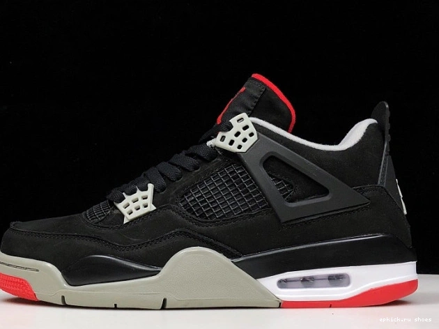 JORDAN CEMENT RETRO 4 BLACK 308497-060 0702